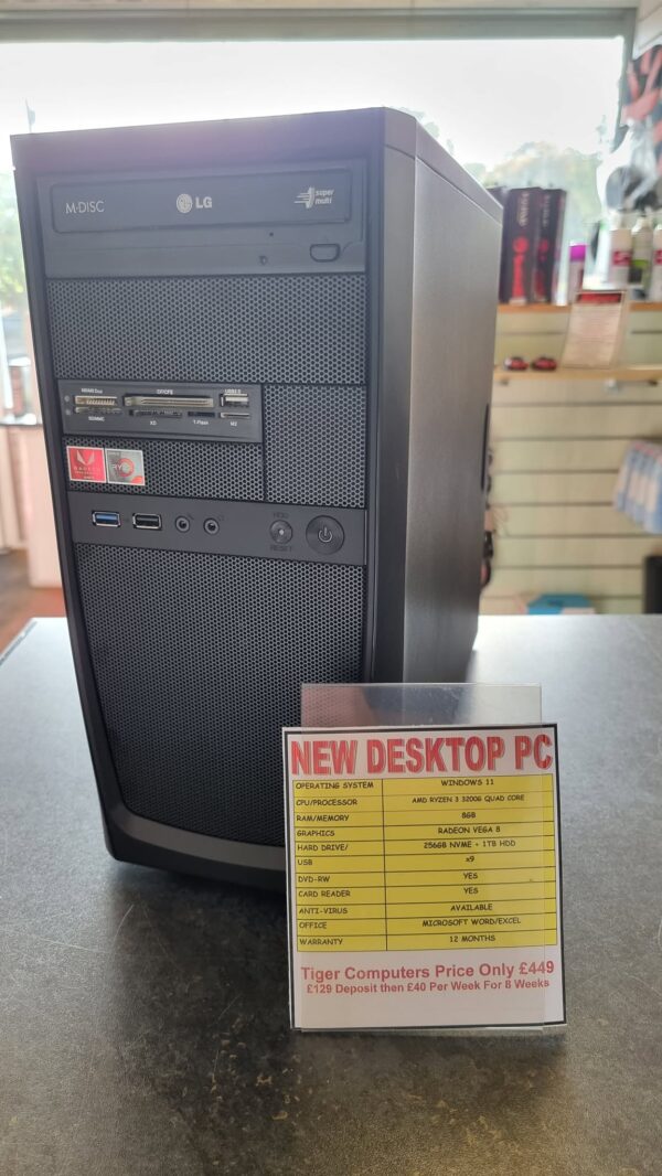 NEW DESKTOP PC